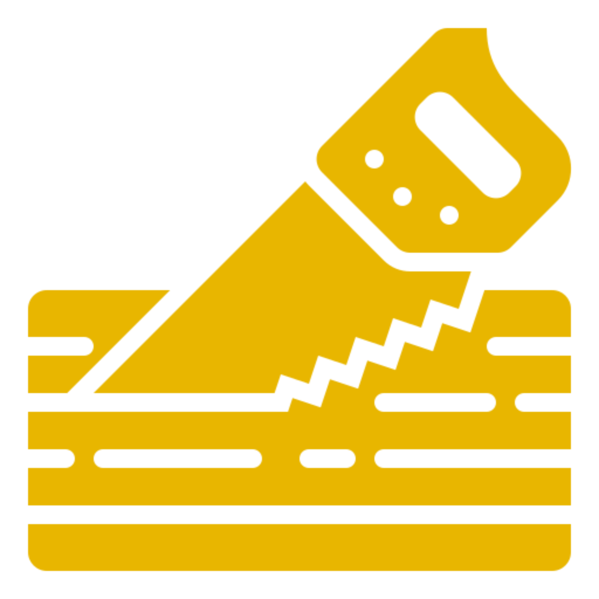 Yellow saw cutting wooden boards icon.